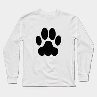 Foot Cat Long Sleeve T-Shirt